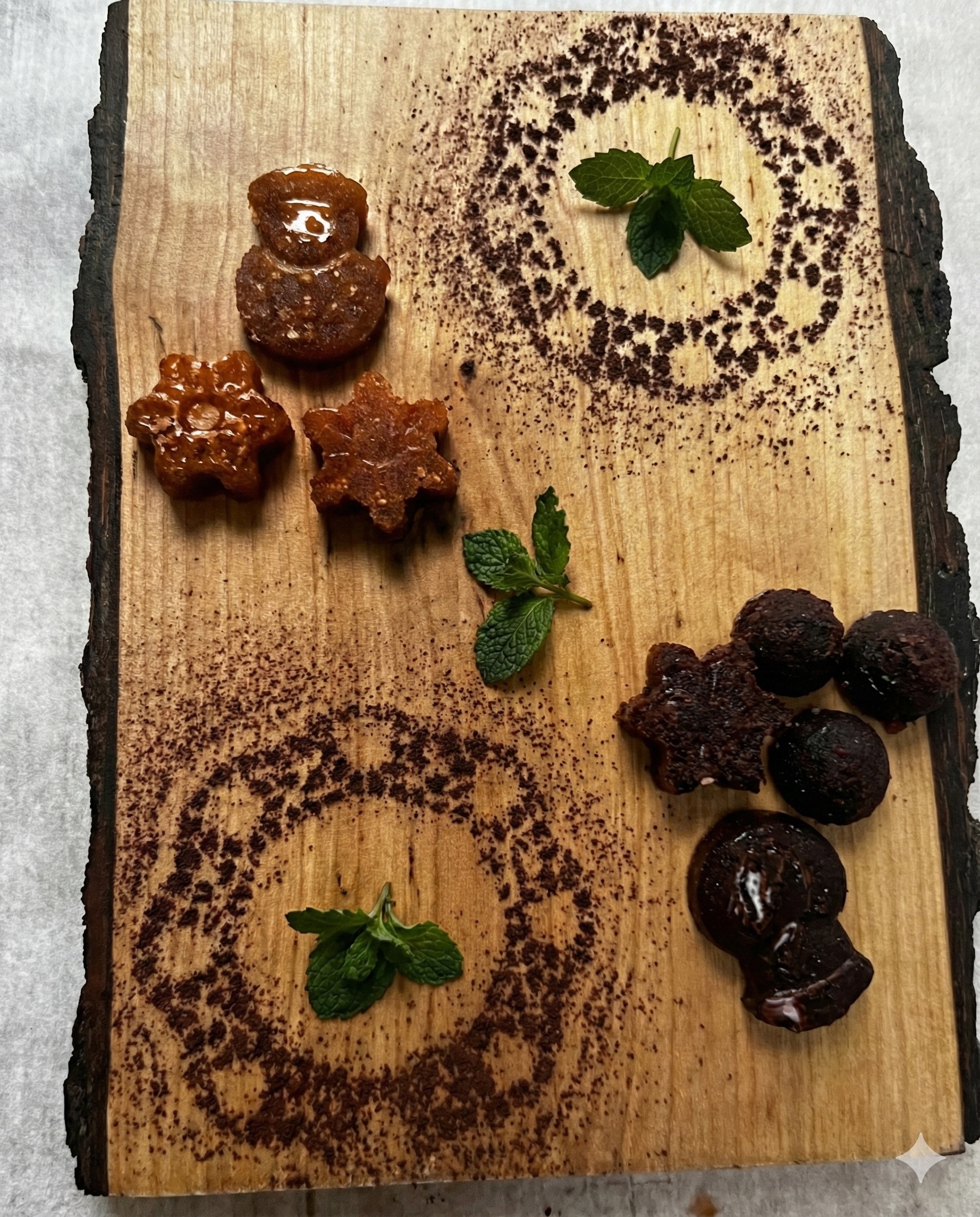 Pumpkin and lingonberry candy