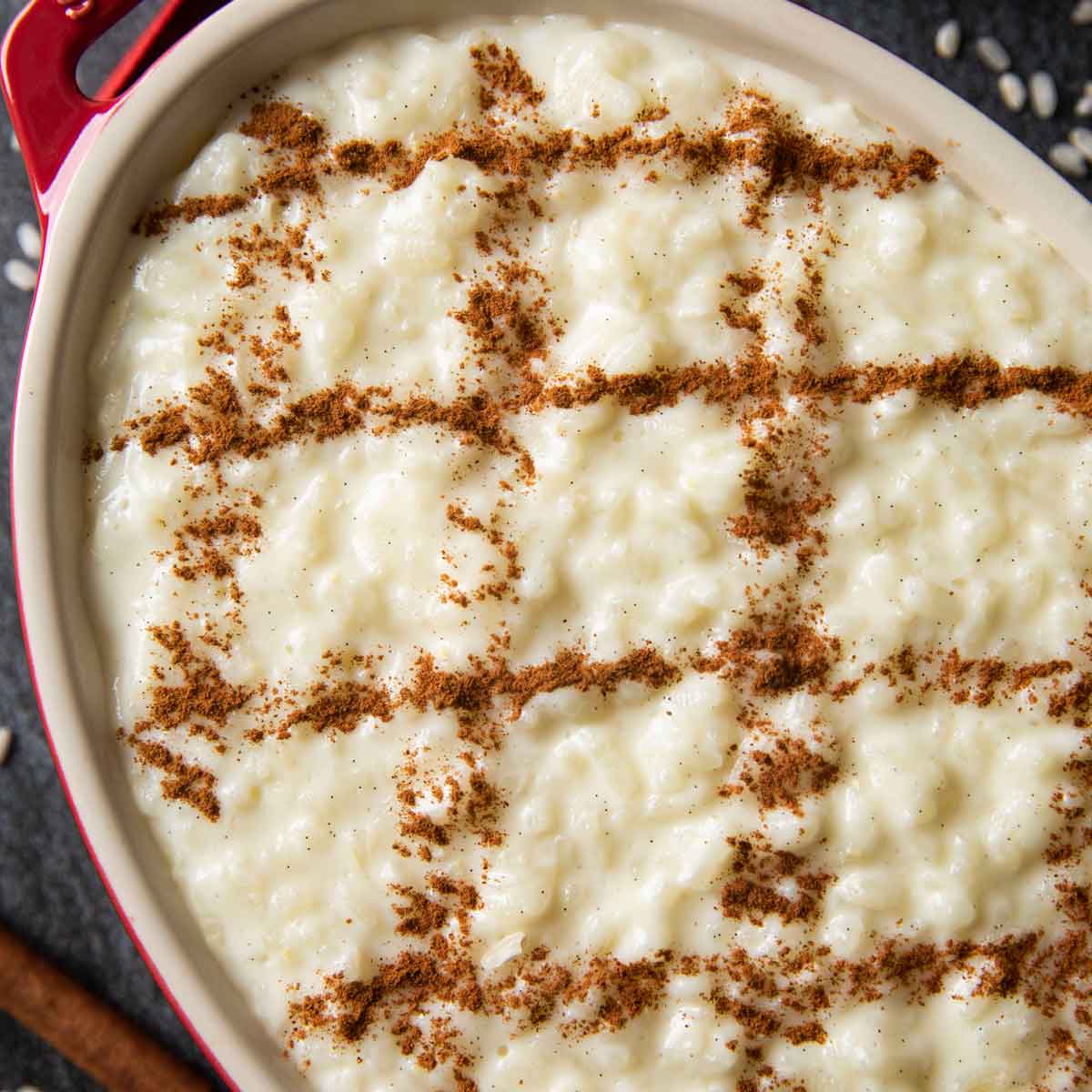 Traditional Portuguese Rice Pudding